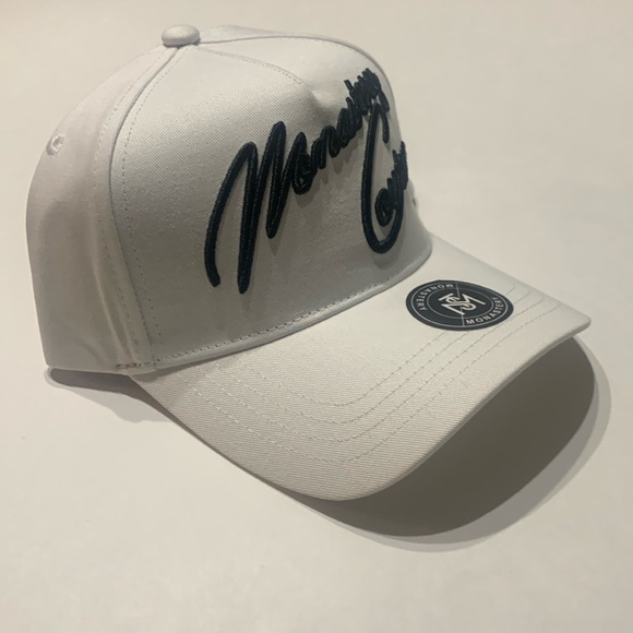 White Monastery Couture Designer Hat - Picture 10 of 10